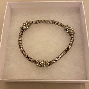 Sterling silver decorative bracelet